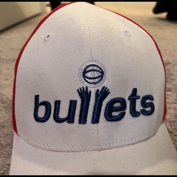 Nike Washington Bullets Jordan 23 flex fit hat cap vintage mens one size - Picture 3 of 16